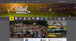 Desktop Screenshot of futbalmania.sk